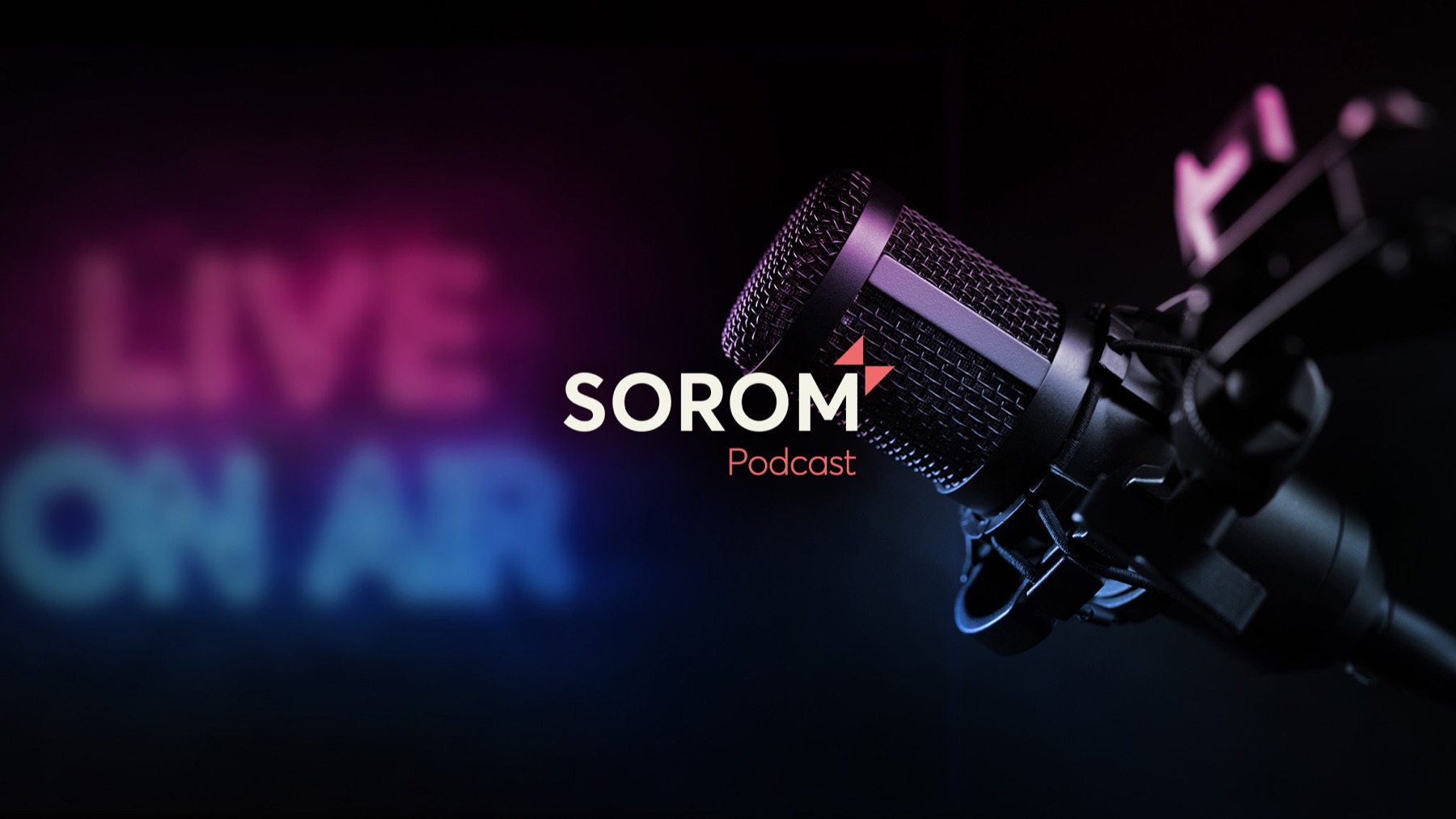 SOROM Podcast — le studio